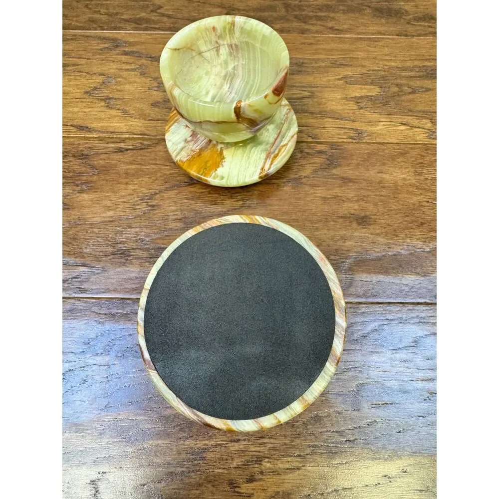 BUTTER BELL Onyx in Neutral Green/Brown, NEW